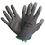 Handschuh Fitter PU/Nylon, Gr. 7, grau
