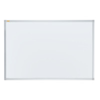 Whiteboard X-tra!Line Emaille, Aluminiumrahmen, 1000 x 750 mm, weiß