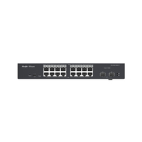 Ruijie Networks RG-ES218GC-P network switch Managed L2 Gigabit Ethernet (10/100/1000) Power over Ethernet (PoE) Black