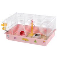 Ferplast Criceti 9 Princess Hamster Pink, Weiß