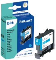 Pelikan B06 inktcartridge 1 stuk(s) Cyaan
