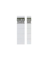 Elba 100590012 étiquette non-adhésive 10 pièce(s) Noir, Blanc