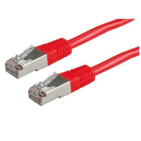 Nilox 0.5m S/FTP Cat6 cavo di rete Rosso 0,5 m S/FTP (S-STP)