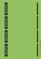 Leitz PC-beschriftbare Rückenschilder für Qualitäts-Ordner 180°, Standard- und Hartpappe-Ordner