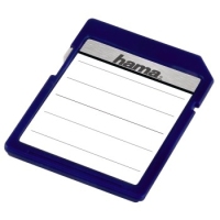 Hama "SD/MMC" Memory Card Labels selbstklebendes Etikett Weiß