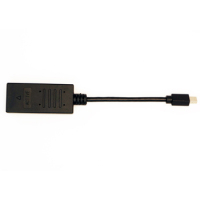 VisionTek 900691 video cable adapter Mini DisplayPort HDMI Type A (Standard) Black