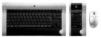 Logitech diNovo Cordless Desktop for Notebooks(German) Tastatur Maus enthalten RF Wireless