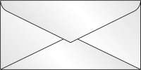 Sigel DU130 Briefumschlag DL (110 x 220 mm) Weiß