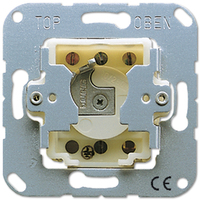 JUNG CD 134.18 WU Elektroschalter Drucktasten-Schalter 1P Metallisch