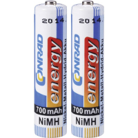 Conrad 250213 huishoudelijke batterij Oplaadbare batterij AAA Nikkel-Metaalhydride (NiMH)