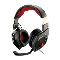 Tt eSPORTS SHOCK 3D 7.1 Zestaw słuchawkowy Przewodowa Opaska na głowę Gaming Czarny, Czerwony