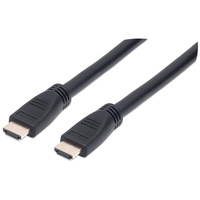Manhattan 353977 HDMI kabel 10 m HDMI Type A (Standaard) Zwart