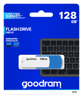 Goodram UCO2 pamięć USB 128 GB USB Typu-A 2.0 Niebieski, Biały