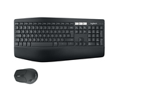 Logitech MK850 Performance tastiera Mouse incluso RF senza fili + Bluetooth AZERTY Francese Nero