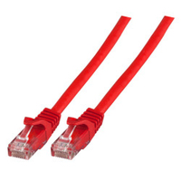 EFB Elektronik K8110RT.3 Netzwerkkabel Rot 3 m Cat5e U/UTP (UTP)