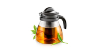 Tescoma 647110.44 Teekocher 1,5 l Schwarz, Transparent