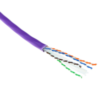 ACT XS6115 netwerkkabel Violet 500 m Cat6a U/UTP (UTP)