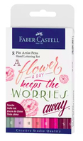 Faber-Castell 267124 pennenset Blauw, Roze, Wit 1 stuk(s)
