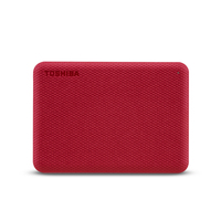 Toshiba Canvio Advance külső merevlemez 4 TB Vörös