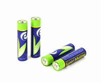 Gembird Battery Set alkaline ENERGENIE EG-BA-AAA4-01 x 4 - Batterie - Micro (AAA) Egyszer használatos elem Lúgos