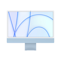 Apple iMac Apple M M1 61 cm (24") 4480 x 2520 Pixeles PC todo en uno 8 GB 256 GB SSD macOS Big Sur Wi-Fi 6 (802.11ax) Azul