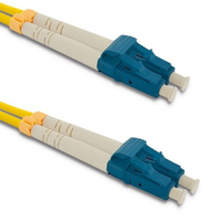Qoltec 54017 InfiniBand/fibre optic cable 5 M LC G.652D Sárga