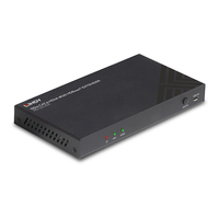 Lindy 38342 audio/video extender AV-receiver Zwart