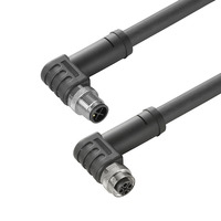 Weidmüller 2050470150 cable para sensor y actuador 1,5 m M12 Negro