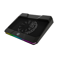 Cooler Master NotePal X150 Spectrum notebook hűtőpad 43,2 cm (17") 1000 RPM Fekete