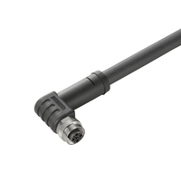 Weidmüller 2050010150 kábel érzékelőhöz és működtető szervhez 1,5 M M12 Fekete