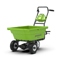 Greenworks G40GC Motorised wheelbarrow