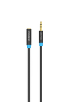 Vention VAB-B06-B050-M audio kábel 0,5 M 3.5mm Fekete