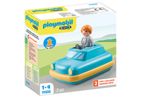 Playmobil 1.2.3 Push & Go Car