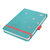Sigel Jolie JN344 cuaderno y block A6+ 79 hojas Rojo, Turquesa, Blanco