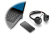 POLY Voyager Focus UC B825 Headset Vezeték nélküli Fejpánt Iroda/telefonos ügyfélközpont Bluetooth Fekete
