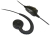 Kenwood Electronics KHS-34 fejhallgató és headset Vezetékes Fülre akasztható Fekete