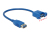 DeLOCK 0.25m 2xUSB3.0-A USB kábel 0,25 M USB 3.2 Gen 1 (3.1 Gen 1) USB A Kék