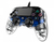 NACON PS4OFCPADCLBLUE Gaming-Controller Blau, Transparent USB Gamepad Analog / Digital PC, PlayStation 4
