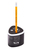 Peach PO102-BK Anspitzer Elektrischer Bleistiftspitzer Schwarz, Weiß