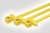 Hellermann Tyton RFID opaska kablowa Żółty 100 szt.