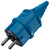 MENNEKES 10838 electrical power plug Type F Blue 2P+E