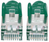 Intellinet 740715 cavo di rete Verde 1 m Cat7 S/FTP (S-STP)