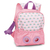 NICI 49853 Rucksack Lässiger Rucksack Pink Plüsch, Polyester