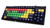 Ergoline 3405000-MIX klawiatura Biuro USB QWERTY Angielski Wielobarwny