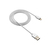 Canyon CNS-MFIC3 mobile phone cable Pearl, White 1 m USB A Lightning
