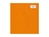 Geschenkpapier Einfasspapier orange 50cmx3m 65g/qm