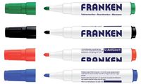 FRANKEN Marqueur pour tableau blanc U-ACT! Line, couleurs (70010599)