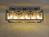 LED Deckenlampe mit Rauchglas Kristallen, 3-flammig, Metall schwarz