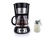Digitale Kaffeemaschine 8 Tassen 0,75 Ltr. Glaskanne, Timer & Milchkännchen