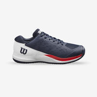 Men's Multicourt Tennis Shoes Rush Pro Ace - Blue/white/red - UK 11 - EU 46